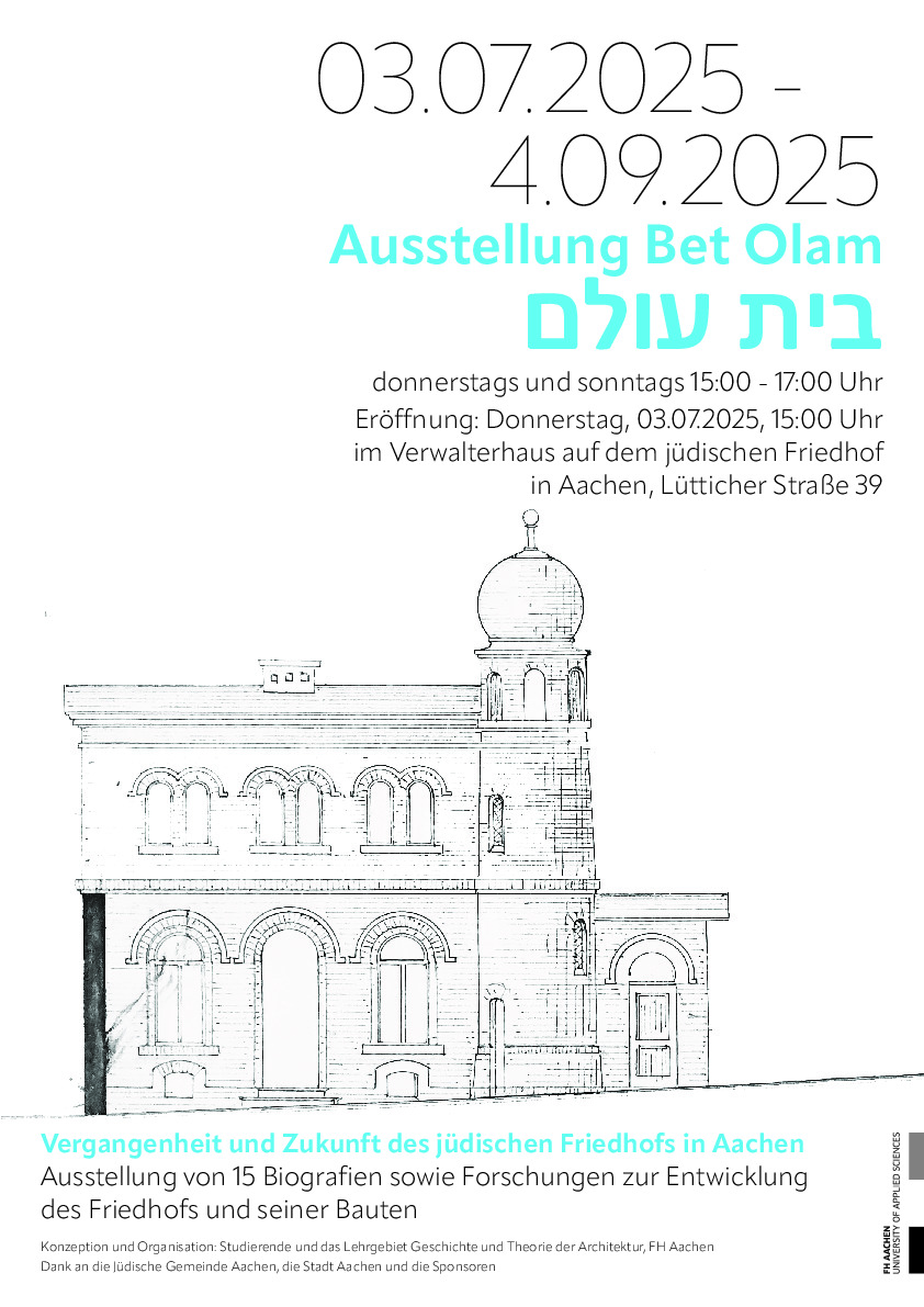 Ausstellung Bet Olam - Plakat